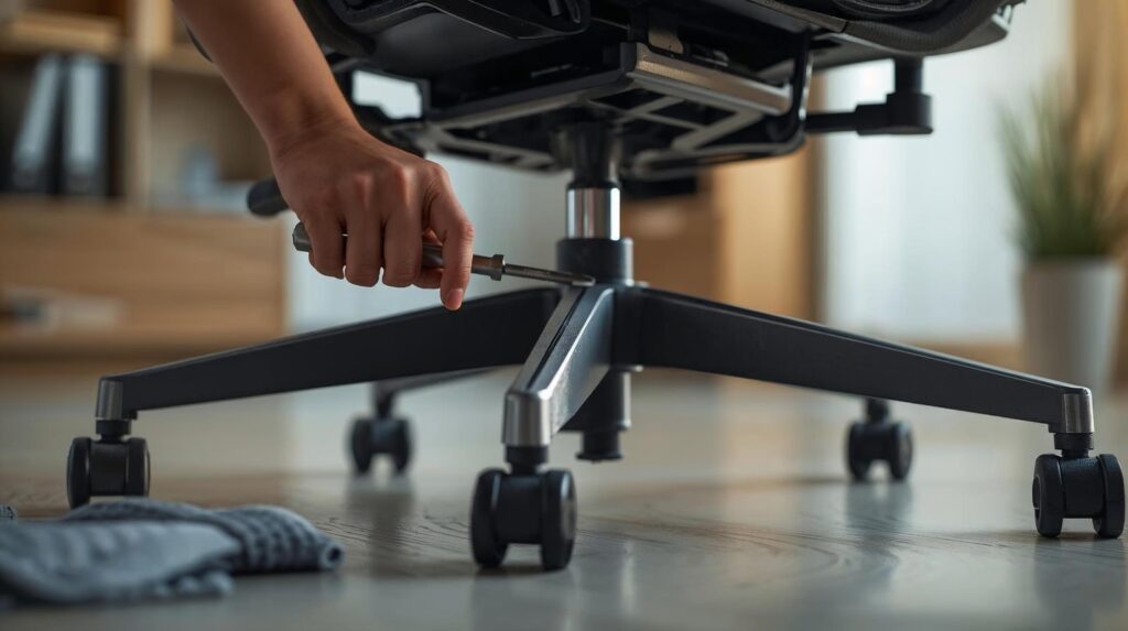 Best Ergonomic Chairs for Home Office Maintenance office chair maintenance tighten bolts and clean mesh