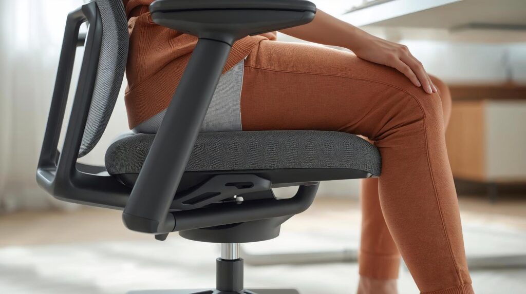 Best Ergonomic Chairs for Home Office Seat Depth ergonomic chair seat depth knee gap