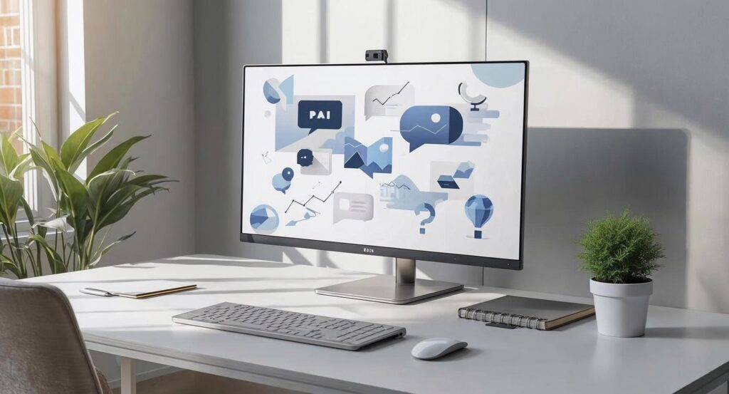 Best AI Productivity Stack Meetings & Communication AI productivity workflow desk setup Meetings & Communication