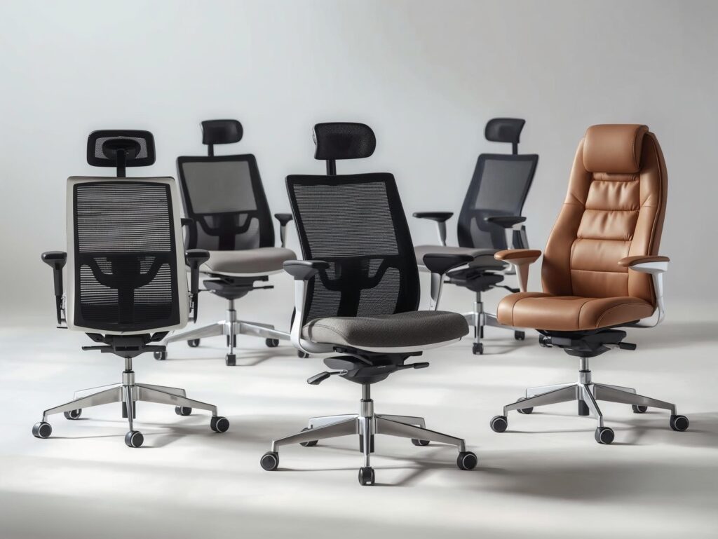 Group of Ergonomic Chairs