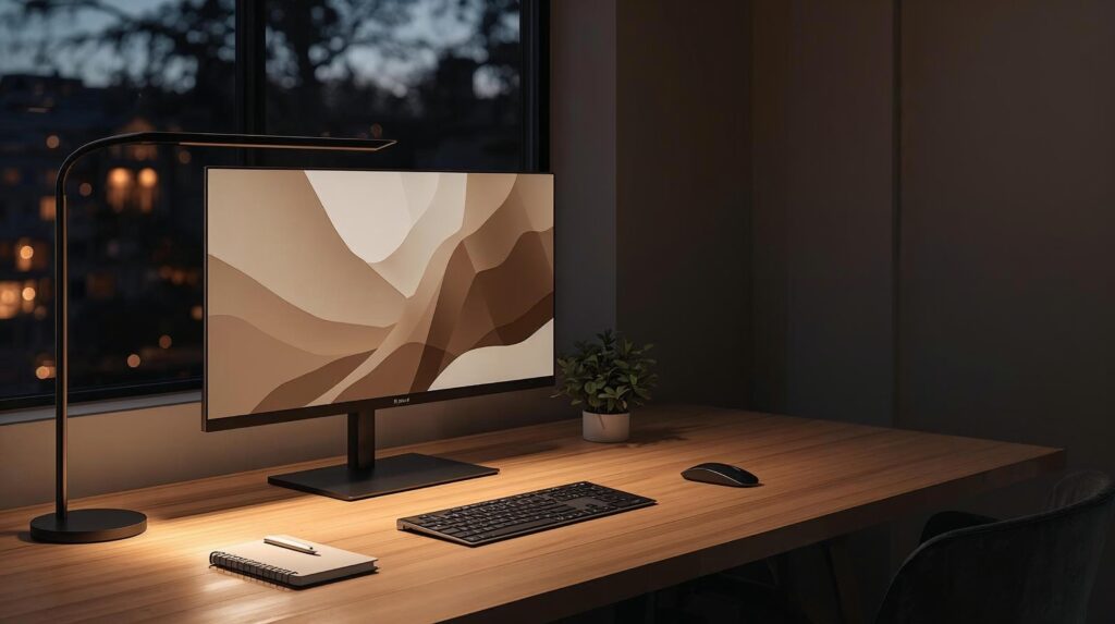 best-desk-lamps-eye-comfort-2026-hero Best desk lamps for eye comfort on a modern home office desk