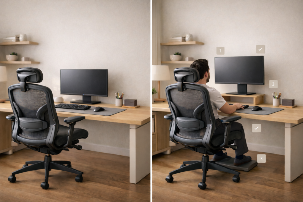 desk-ergonomics-hero How to Adjust Your Desk Setup for Better Ergonomics